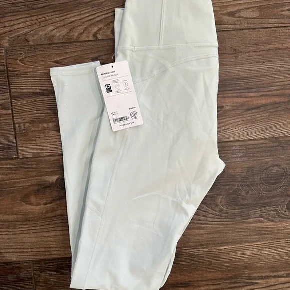 Athleta Rainier Tight Light Mint High-Waist Performance Leggings - Picture 2 of 10